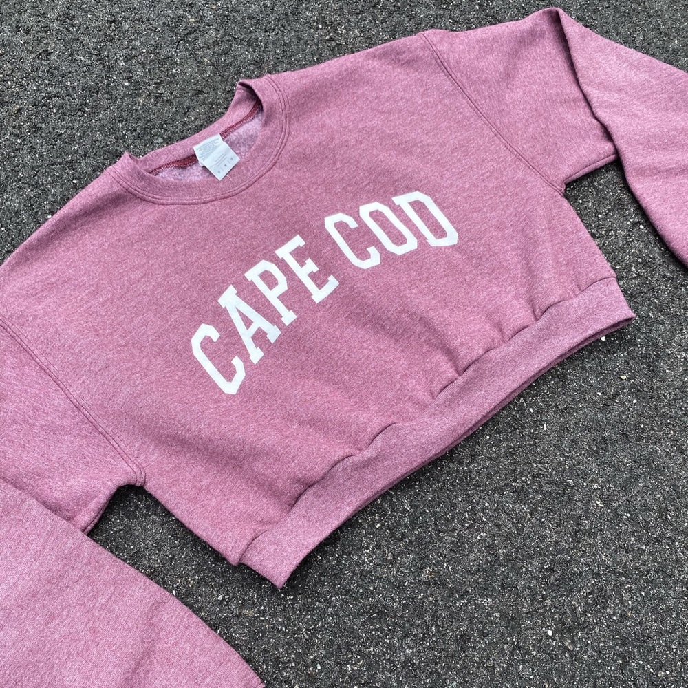 Cape Cod Cropped Sweatshirt